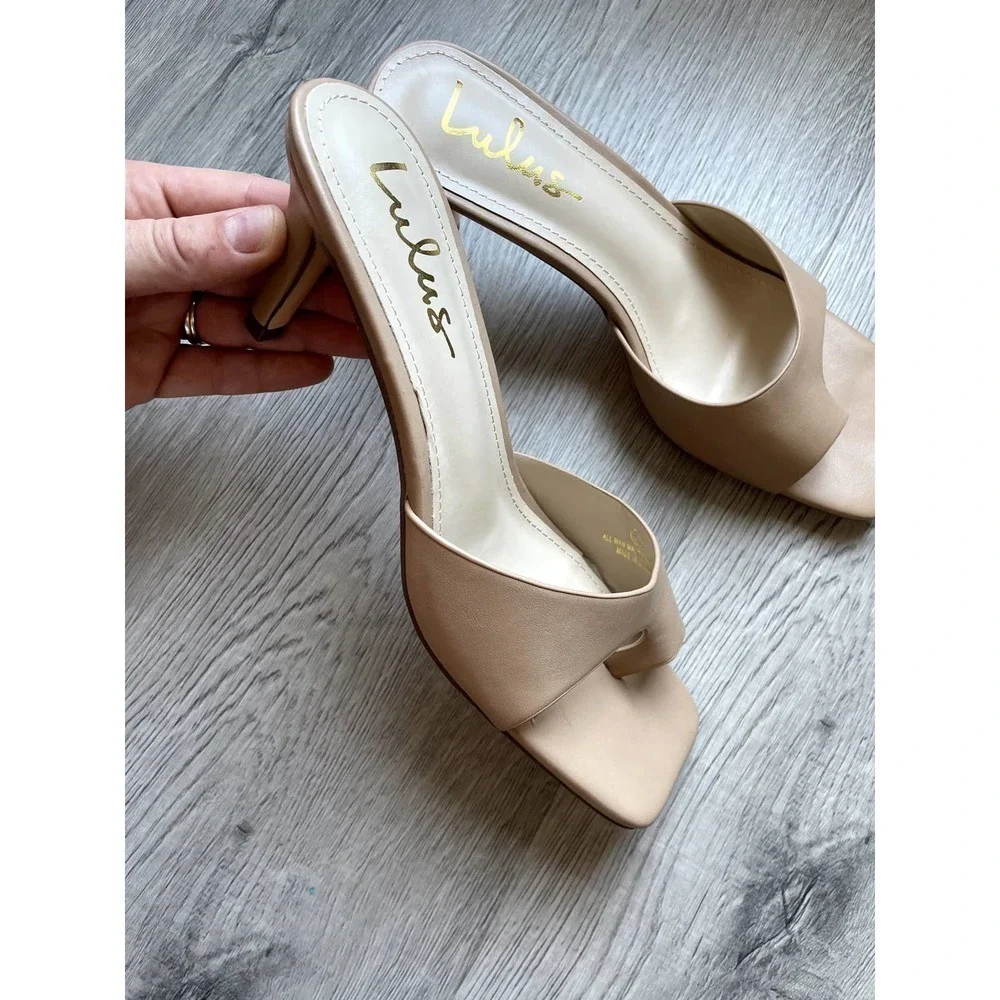 Lulus Sandals Heels size 8.5